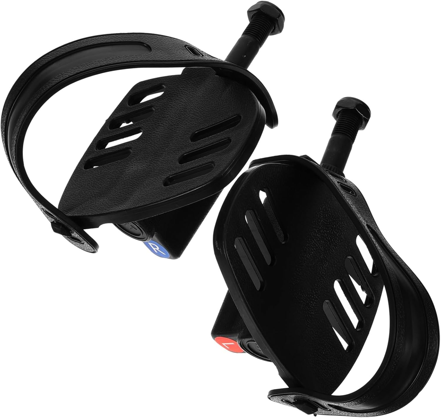 1Set Non Slip Bicycle Pedals for Indoor Exercise Bikes Lightweight Easy to Install Comfortable Platform for Cycling for Stationary Bike Supplies