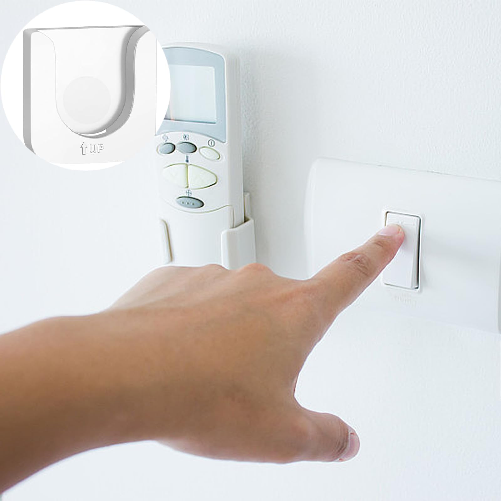 5 Stück Magnetische Fernbedienungshalter - Selbstklebend Ohne Bohren