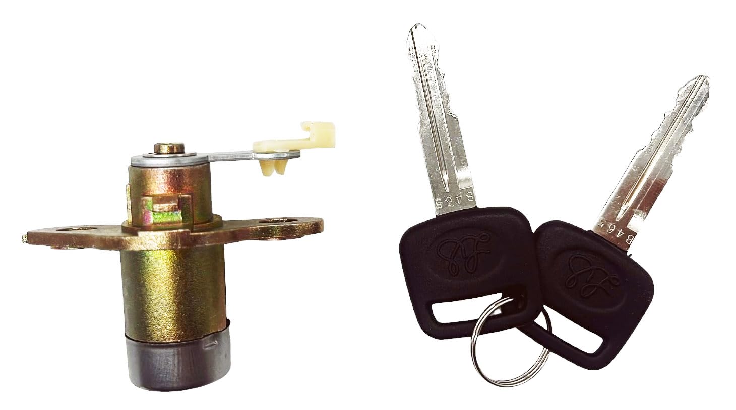 Amazon.com: Well Auto Trunk Lock Cylinder -Tumbler with 2 Key