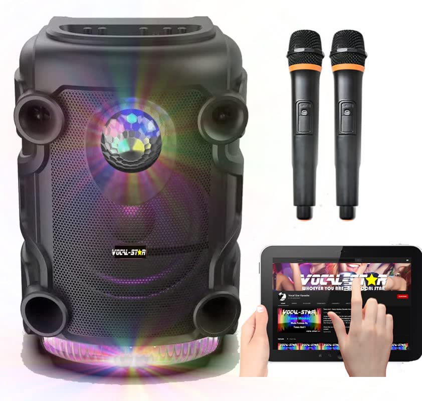 Buy VocalStar Portable Disco Party PA Speaker System with Bluetooth