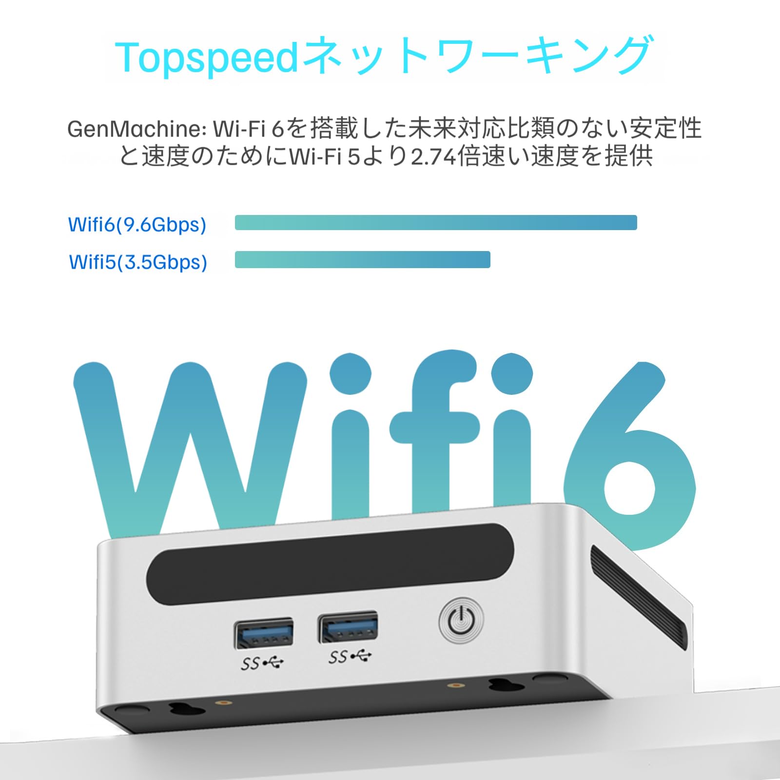 Amazon.co.jp: Genmachine ミニpc AMD Ryzen 7 5700U 最大 4.3GHz 8c