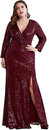 amazon plus size sequin dress