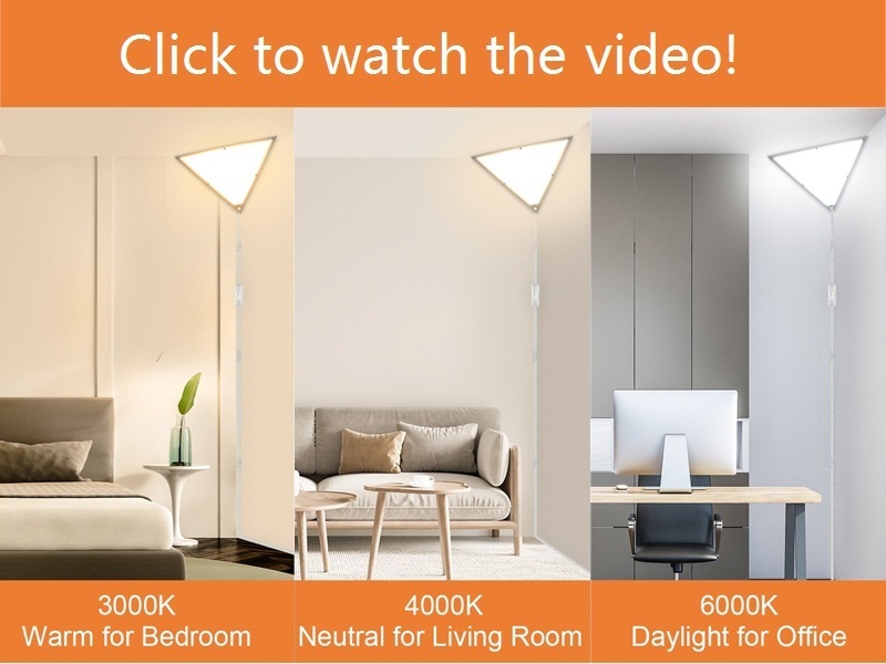 Zlierop Upgraded Corner Light, LED 20W 2000LM Corner Lights for