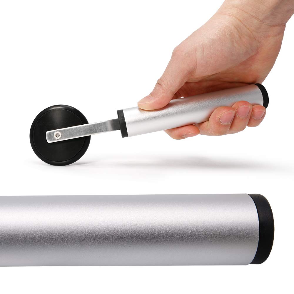 Carbon Fiber Wrap Single Wheel Rubber Seam Roller Car Detailing Tool ...