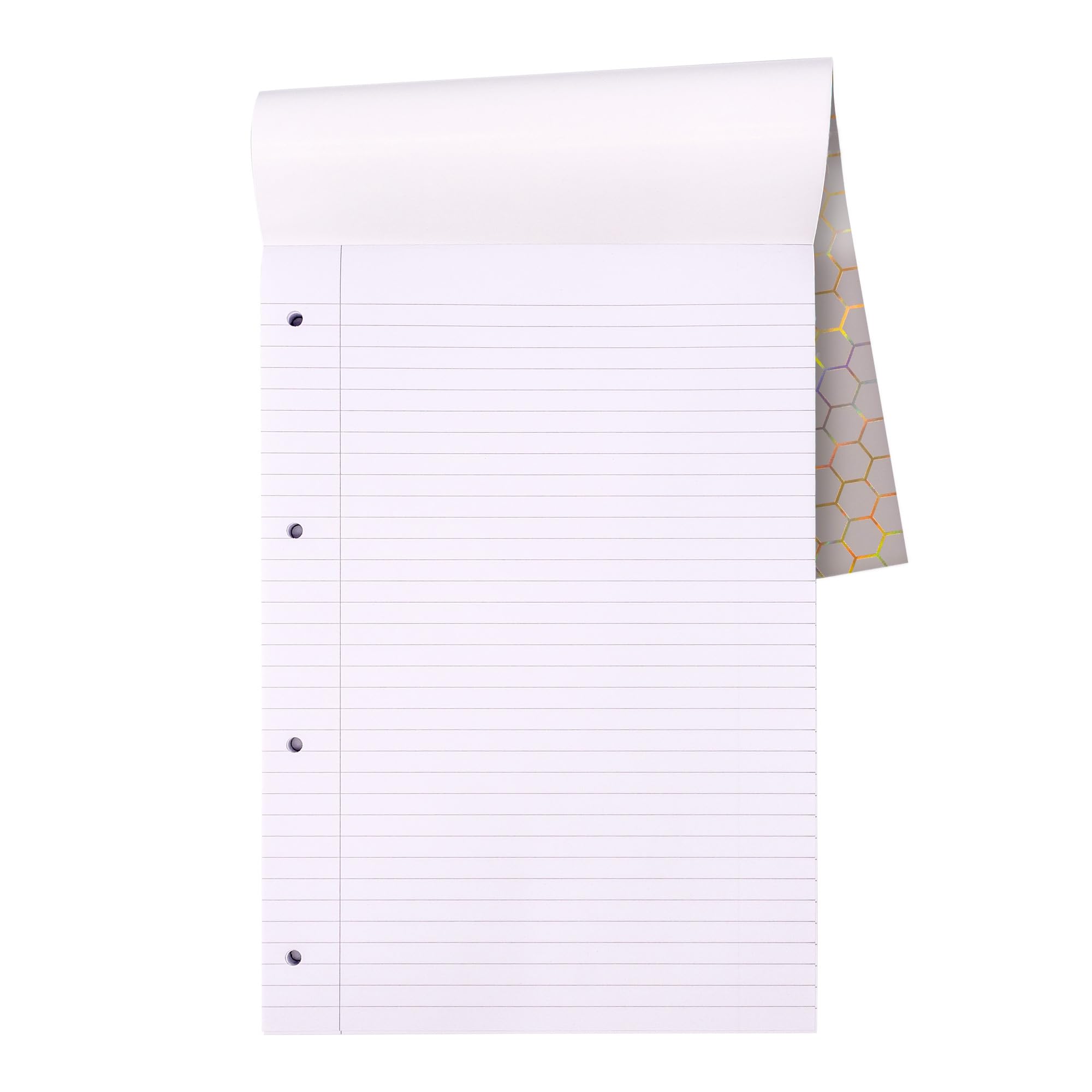Pukka Pad Haze - Blocco di ricarica formato A4, confezione da 6 quaderni rilegati con nastro superiore con 160 pagine, 80 fogli di carta da 80 g/m² con righe e margini da 8 mm, con perforatori a 4