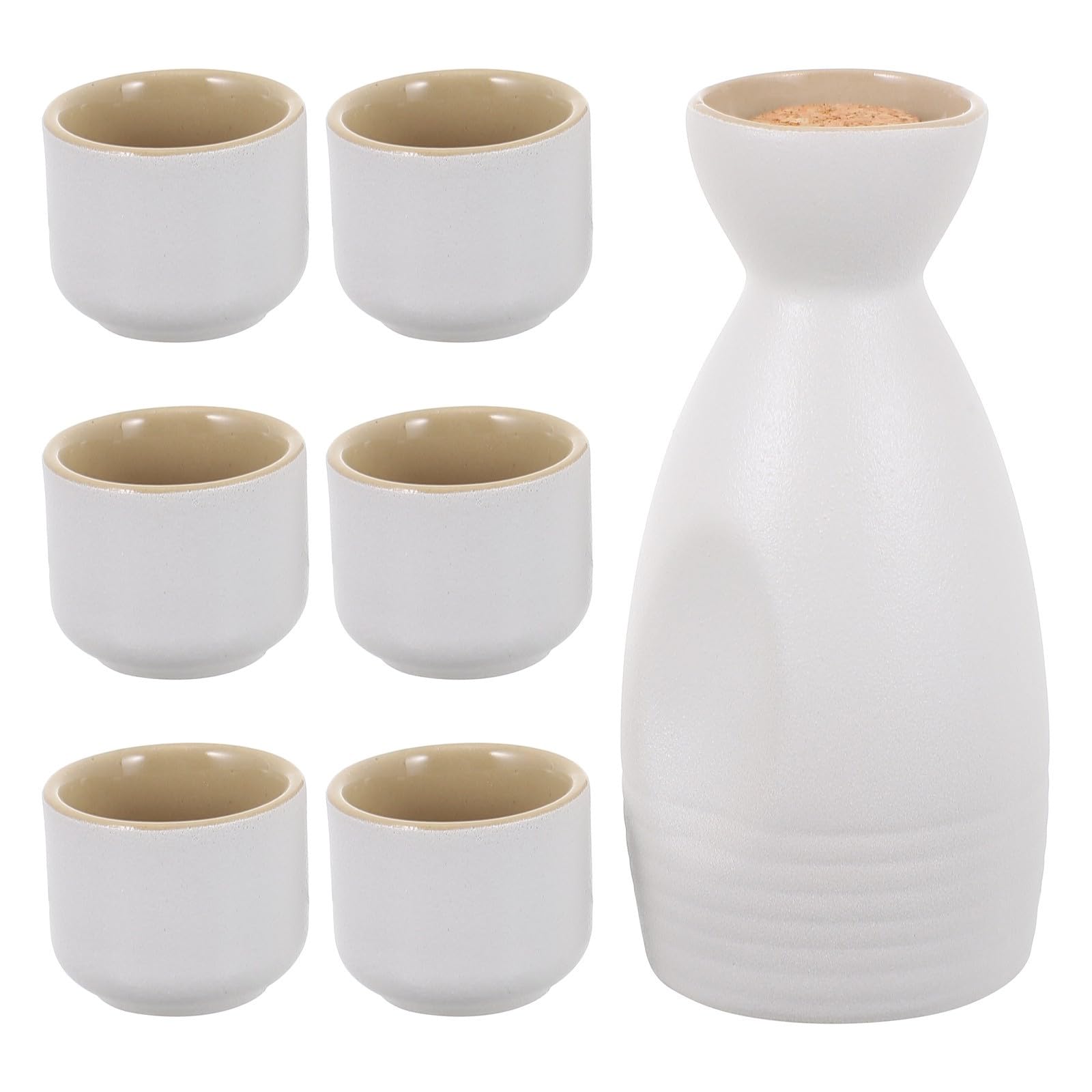 Tazas de sake de cerámica jojofuny de estilo japonés para cenas elegantes en casa