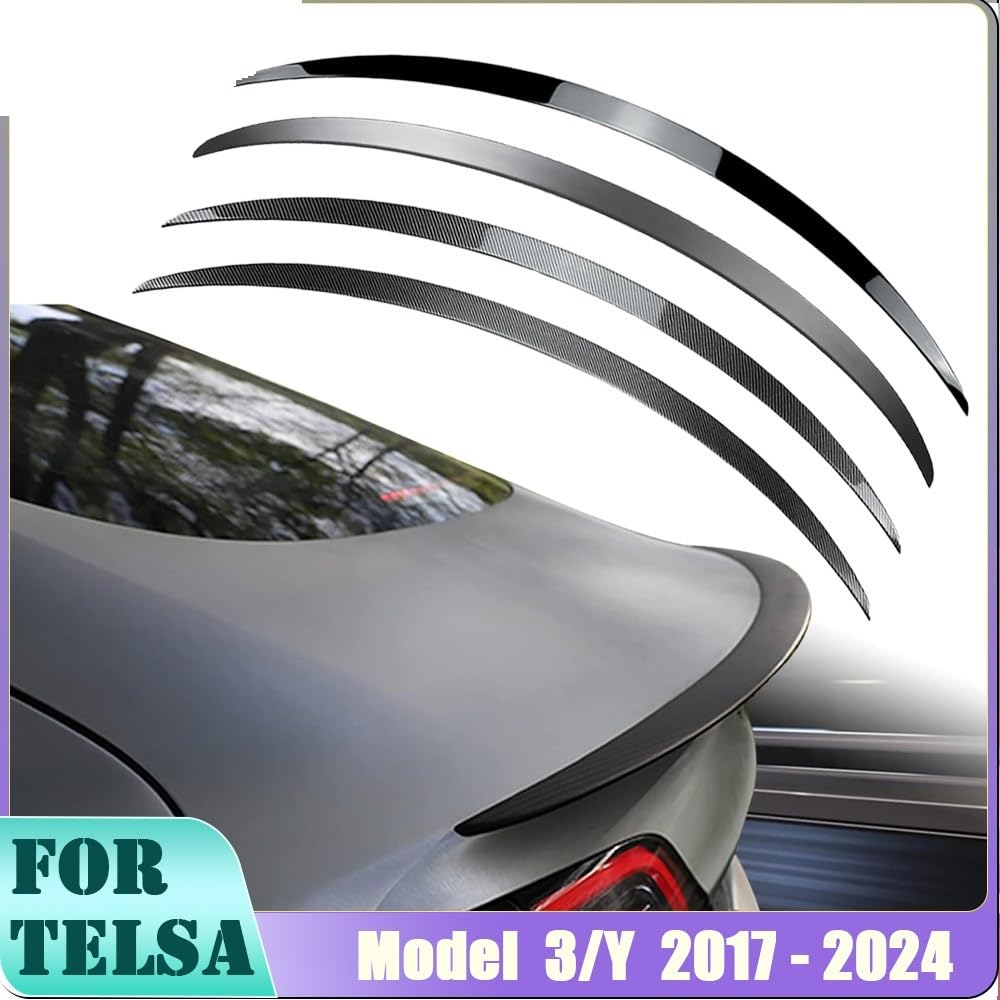 Spoiler Auto Ogon Samochodu Do modelu Tesla 3 2017-2024 samochodowy tylny spojler
