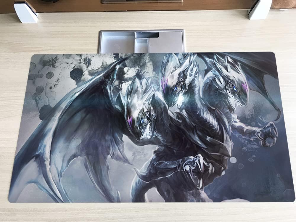 YuGiOh Playmat Seto Kaiba & Blue-Eyes White Dragon VS Yugi