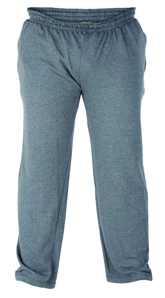 Duke D555 Mens Kingsize Joggers Pants Elasticated Open Hem Jogging Bottoms Grey 3XL (Rory)