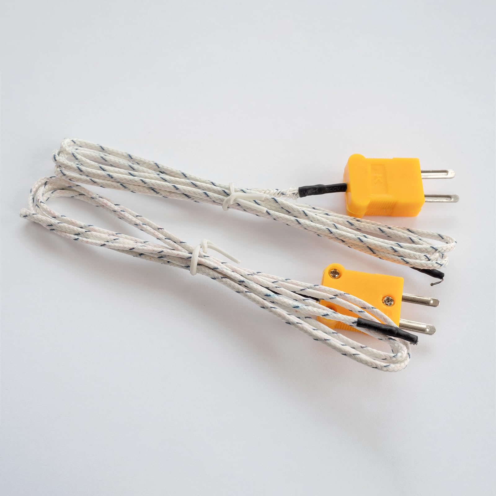 QUARKZMAN Connecteurs De Fil Thermocouple Type K Fiche Mâle Avec Mini Prise Panneau Montable 220°C(428°F) Pour Capteur Thermocouple 10 Jeu