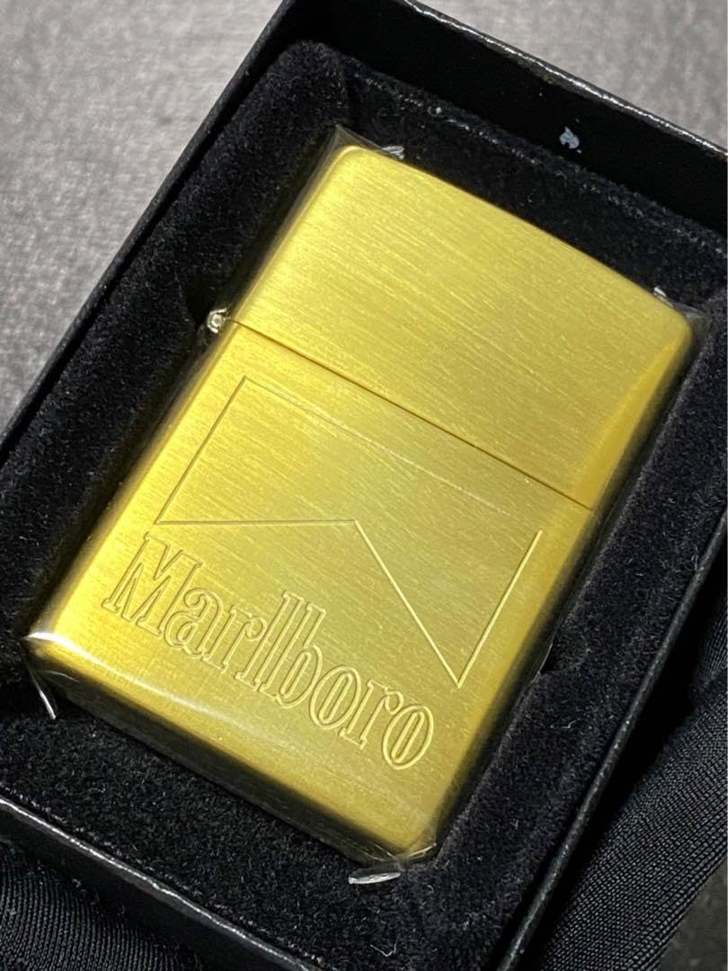 Amazon.co.jp: zippo マルボロ ゴールド 限定品 前面刻印 ヴィンテージ 
