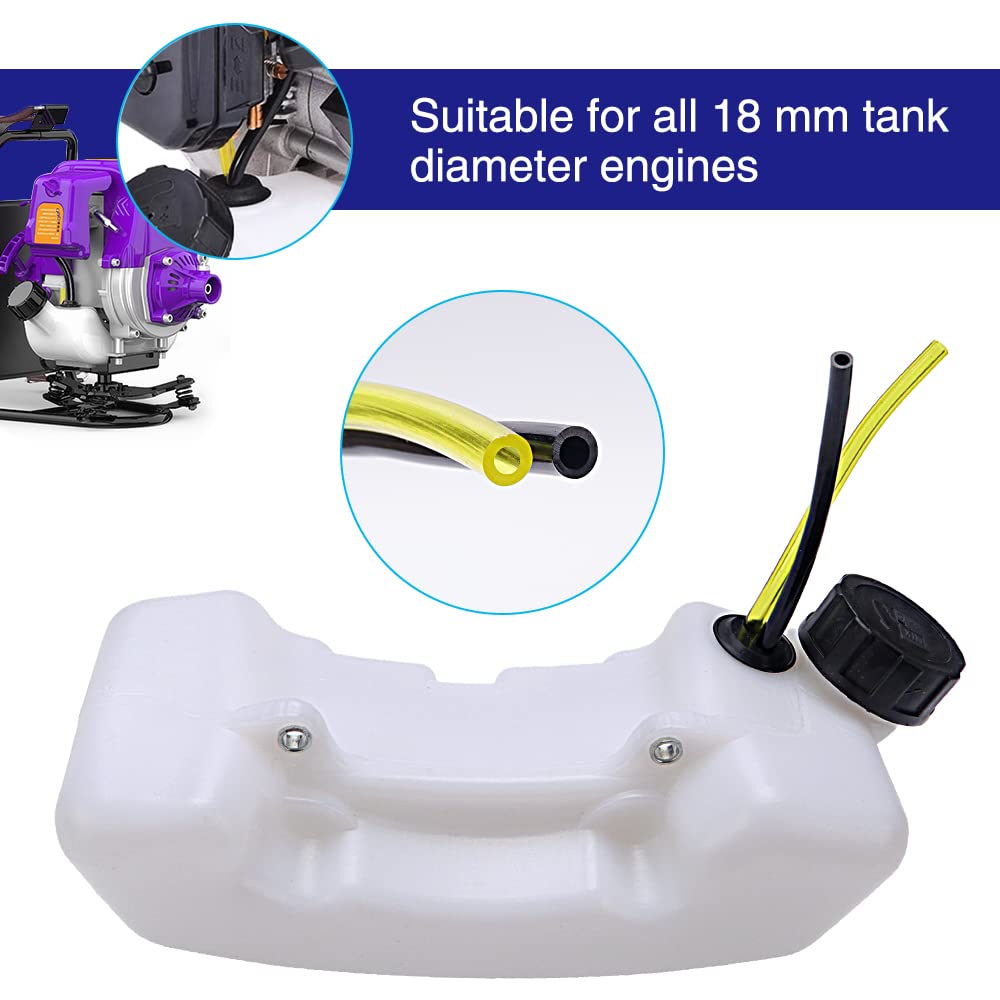 Kit 5 Tubi Carburante + Filtri Per Decespugliatore E Tosaerba - Ricambio Universale - Foto 10