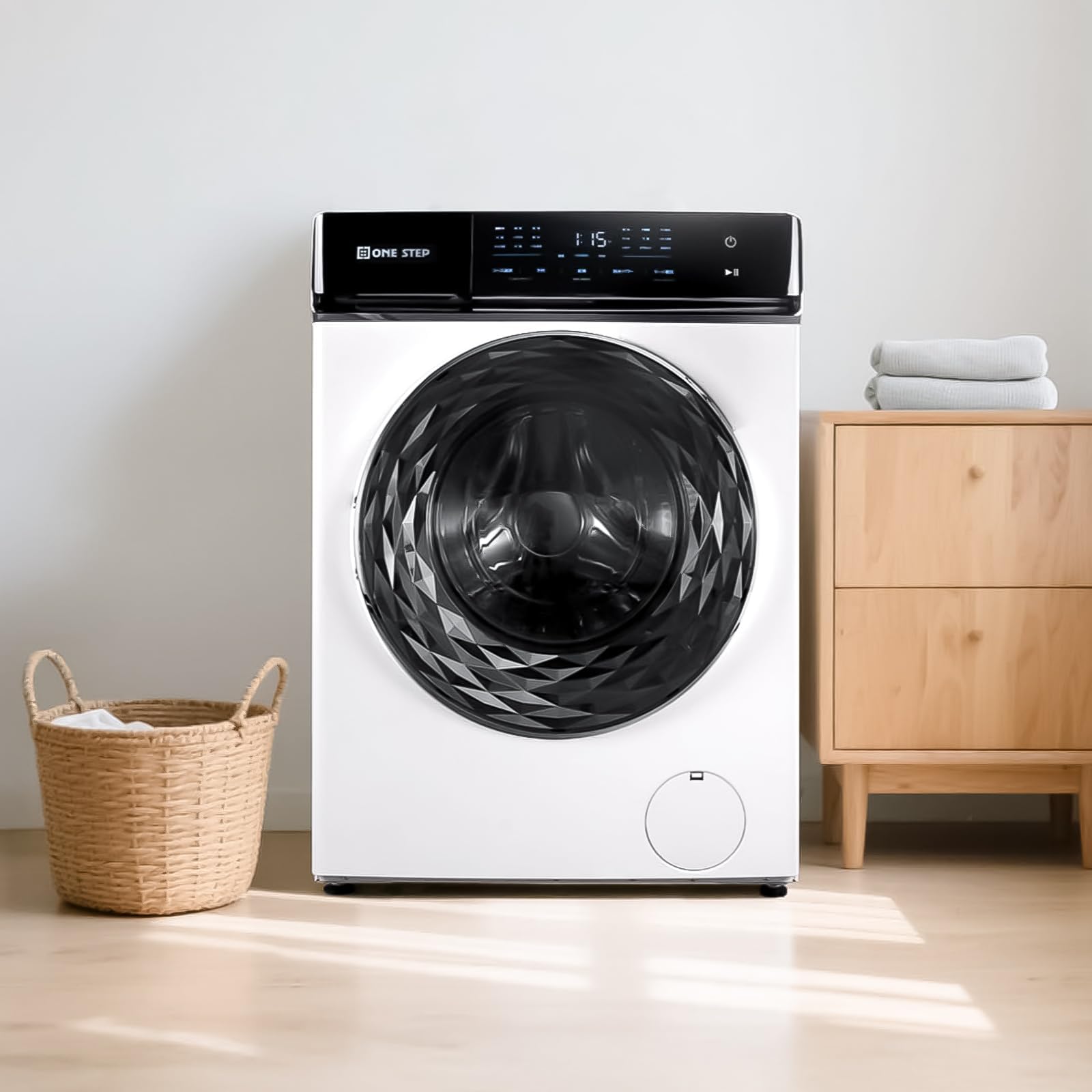 Amazon.co.jp: 【ドラム式、乾燥機能付き】clasimple ドラム式洗濯機 