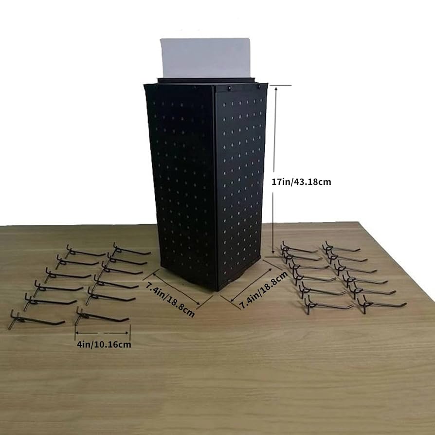 訳あり大特価❣️ ペグボードディスプレイスタンド ペグボードオーガナイザー Amazon｜木製ペグボードディスプレイスタンド イベントや小売用