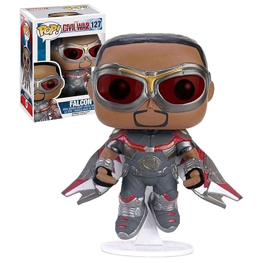 En Oferta Funko Pop! Marvel Captain America Civil War Falcon #127 (Exclusive)