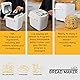 STARLYF Brotbackautomat Bread Maker, 14 Programme, 500,00 W, für 750g Brot, Timer, Joghurt, Marmelade, Warmhalte - Funktion