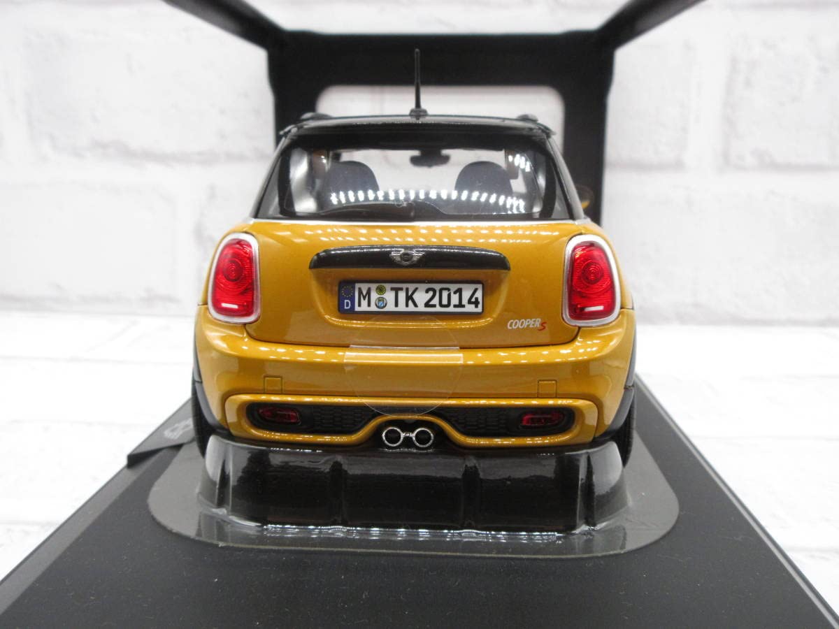 Amazon | ミニカー 1/18 ミニ MINI クーパーS イエロー×ブラック