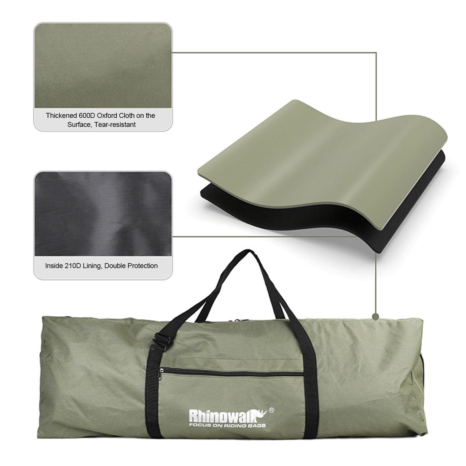 A/R Sac de transport pour scooter électrique, sac de transport portable pour scooter, 120 x 22 x 41 cm, sac universel pour scooter électrique, étanche et résistant à l'abrasion