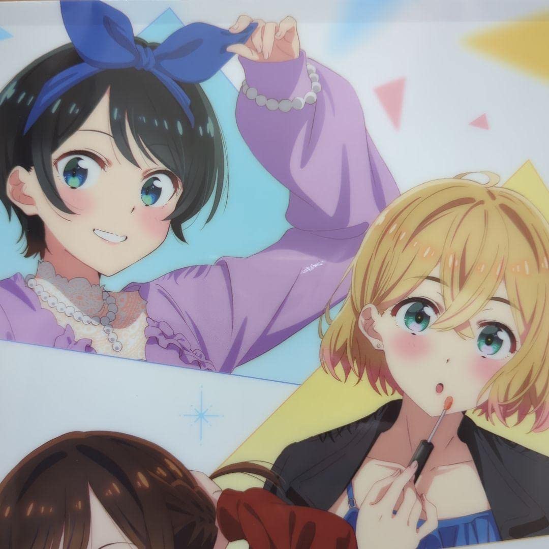 Amazon.co.jp: かのかり 2枚組 A4クリアファイル 彼女お借りします