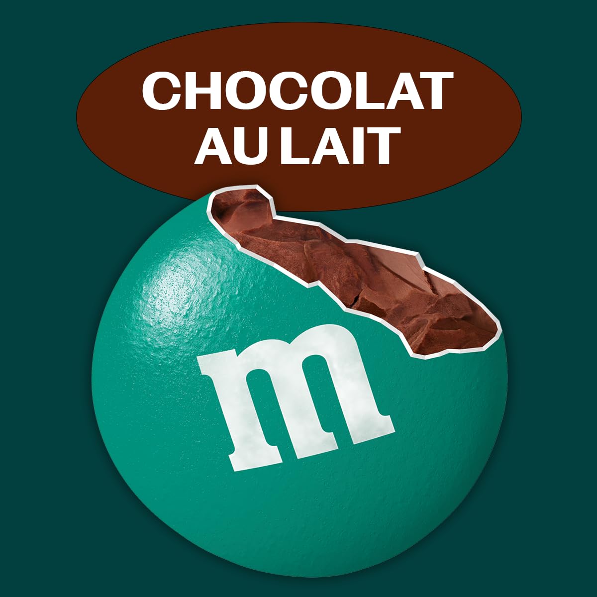 M&M'S COLLECTION Choco - Bonbon Chocolat au Lait Monocouleur - Sachet Vrac 1,5kg Vert Emeraude - Parfait pour Mariage, Anniversaire, Baptême, Gender Reveal, Nouvel An, Communion & DIY