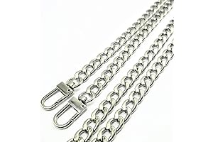 WEICHUAN 47" DIY Iron Flat Chain Strap Handbag Accessories