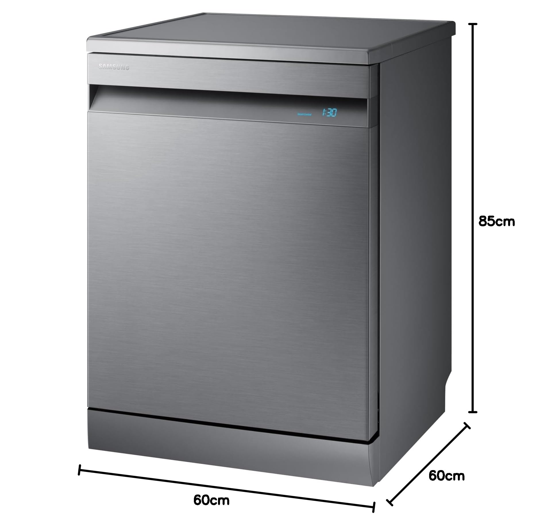 Lavavajillas Libre Instalación Samsung 60cm 14 cubiertos Sistema AutoOpen Door Clase C Inox DW60A8050FS/EF