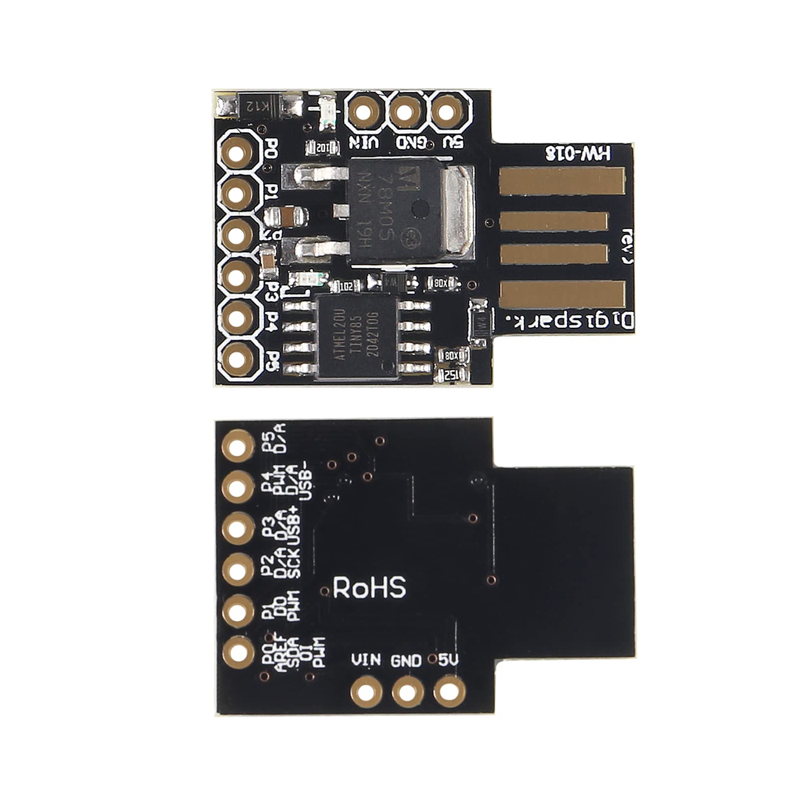 Digispark ATTINY85 Entwicklungsboard – USB, Micro, Kompatibel Mit Arduino Digispark ATTINY85 Entwicklungsboard – USB, Micro, Kompatibel Mit Arduino