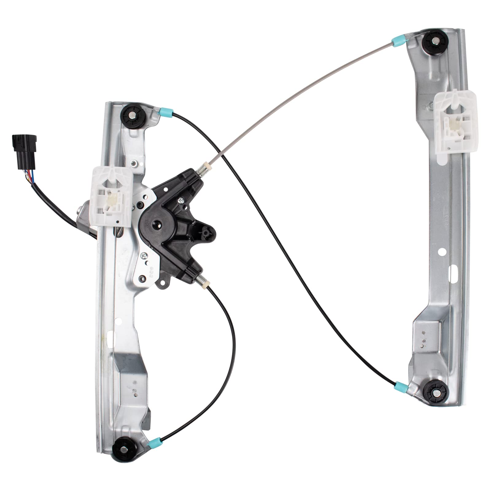 TRQ Front Left Power Window Regulator &amp; Motor Assembly Drivers Side
