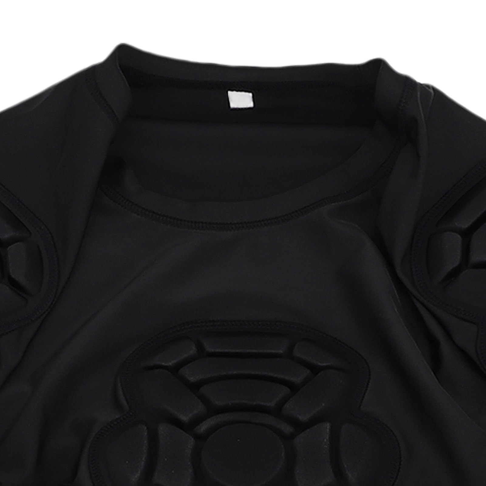Alomejor Maglia a compressione imbottita da portiere, attrezzatura di protezione per calcio, calcio e palloni da calcio, protezione per le costole, per uomini e donne, attrezzatura confortevole