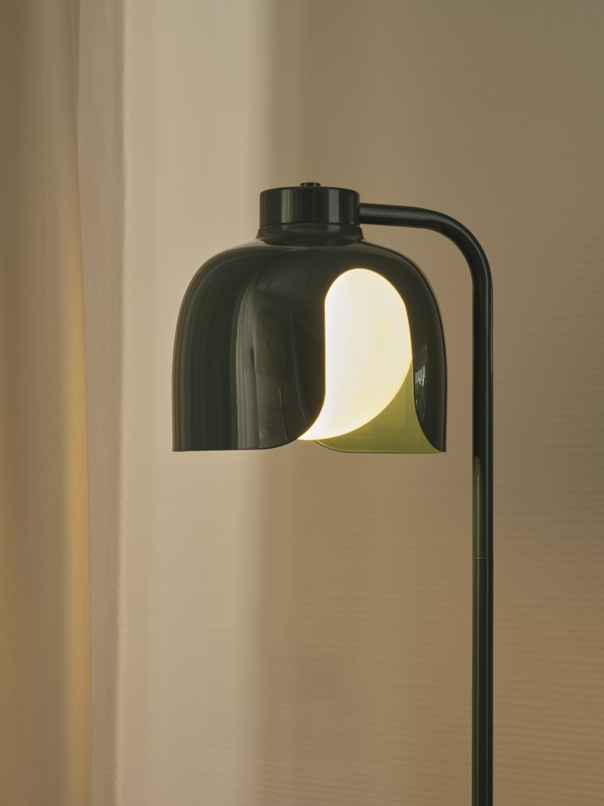 OSRAM Lámpara de pie DECOR Corolle E27 Verde Metal Vidrio | Decor Corolle, Ambient Mood Light, Verde, 270 mm dia, Paquete de 1