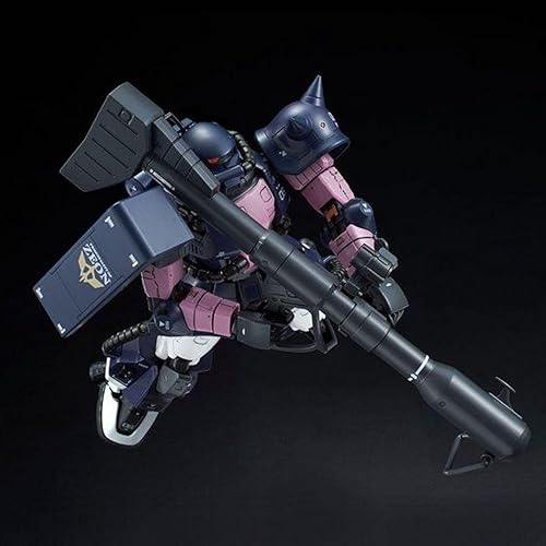 Miniatura 9 de BANDAI RG 1144 MS-06R-1A Negro TRI-Stars ZAKU II Principado de Zeon Traje móvil producido en masa (importación de Japón)