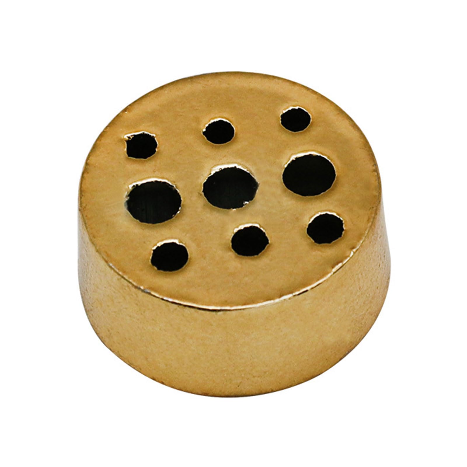 Incenses Burners Metal Brass Holder 9 Hole Stick Base for Yoga Home Teahouses Decors for Stick
