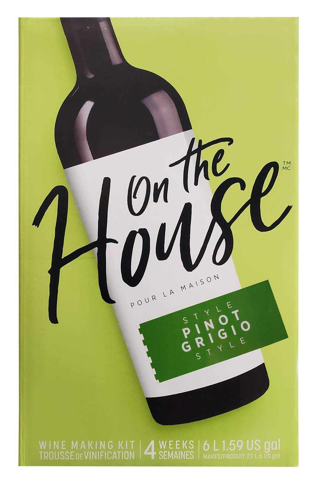 On The House - Pinot Grigio Style 6L Wine Kit