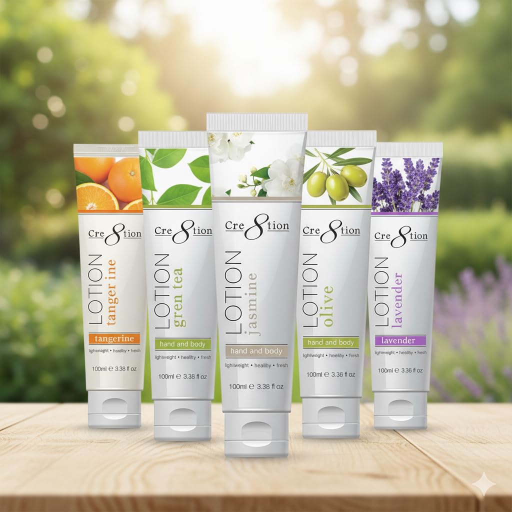 Amazon.com : Cre8tion Premium Hand and Body Lotion, Made in Korea