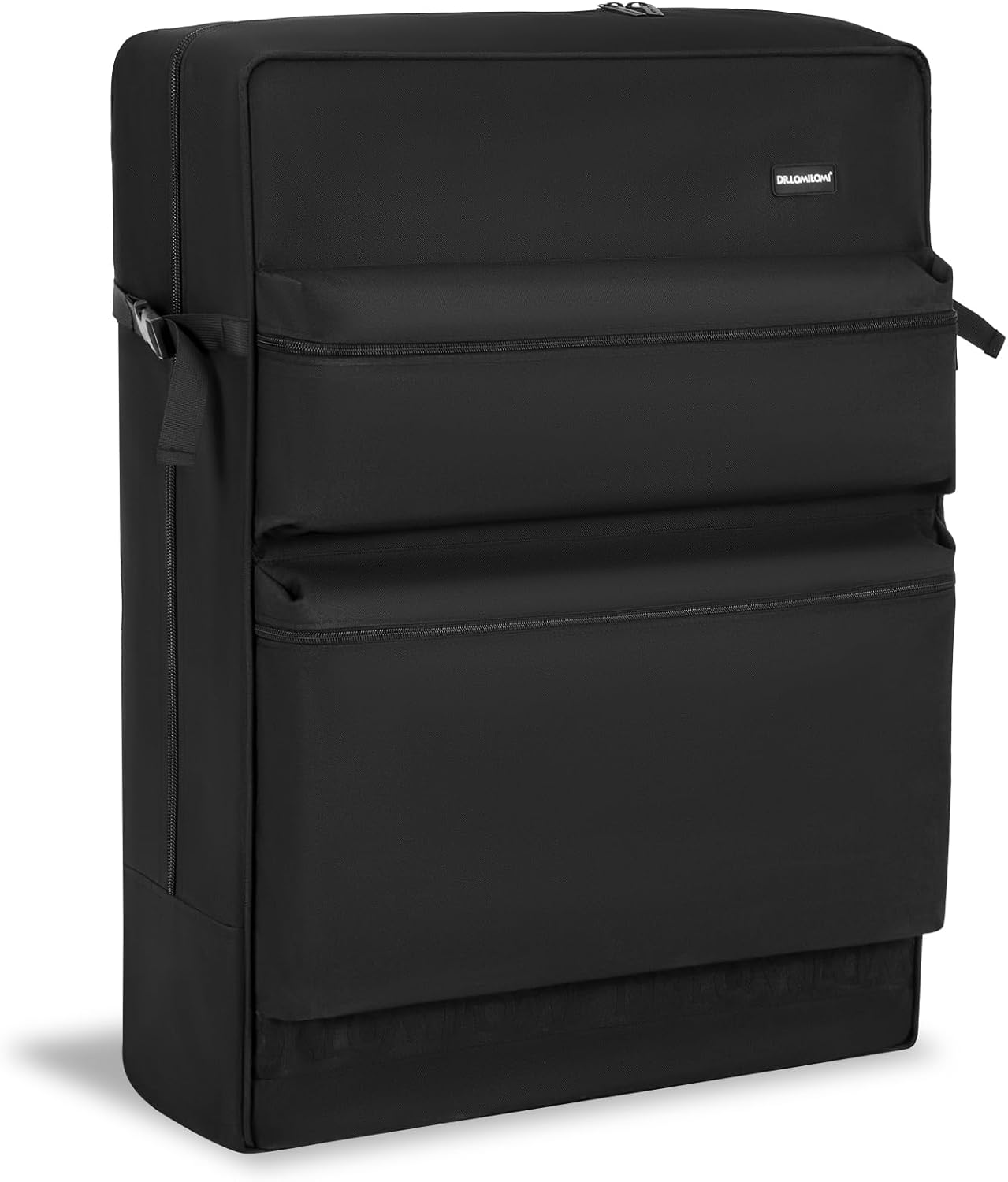 Backpack Carry Case for Portable Massage Tables, Waterproof Travel Bag with Storage Pockets, 28" W x 8" D x 35.5" H