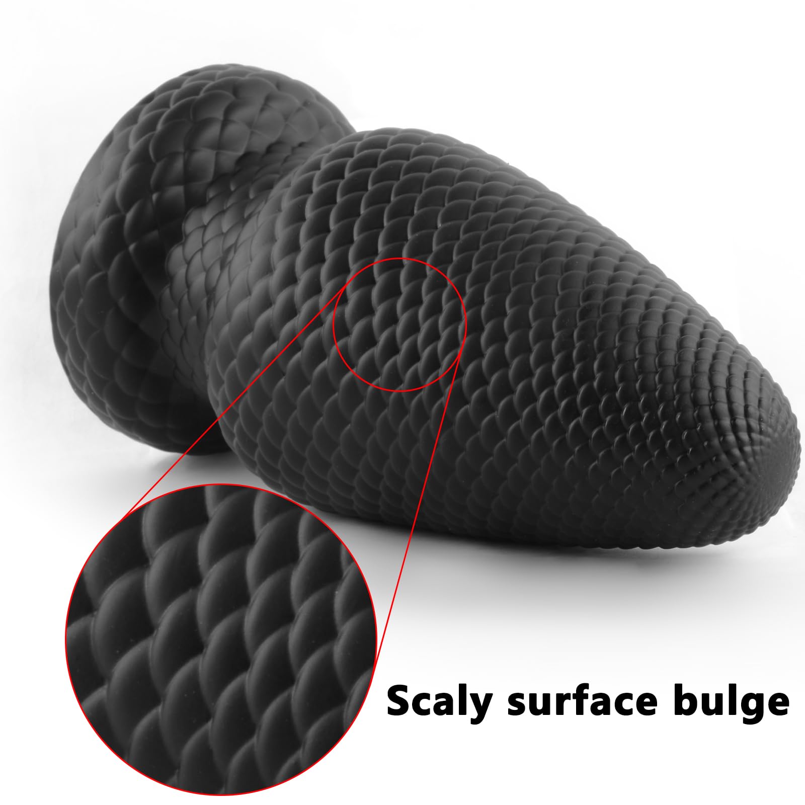 BDSMAGE - Tapón anal de 18,8 cm para mujeres y hombres, consolador anal con ventosa, tapón anal grande, juguete sexual, juguetes anales, juguetes sexuales para parejas, sexo extremo