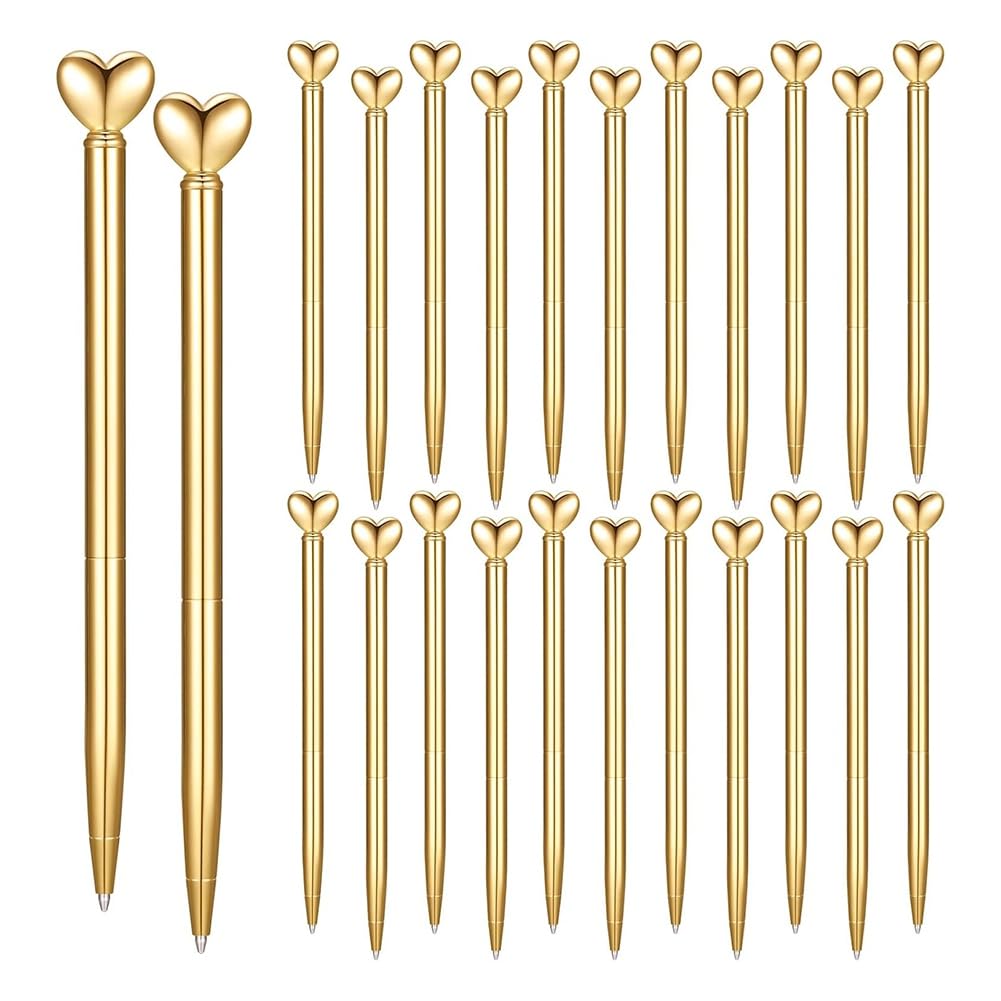 Bolígrafos bonitos con corazón perfectos para organizar eventos y mesas de firmas 8