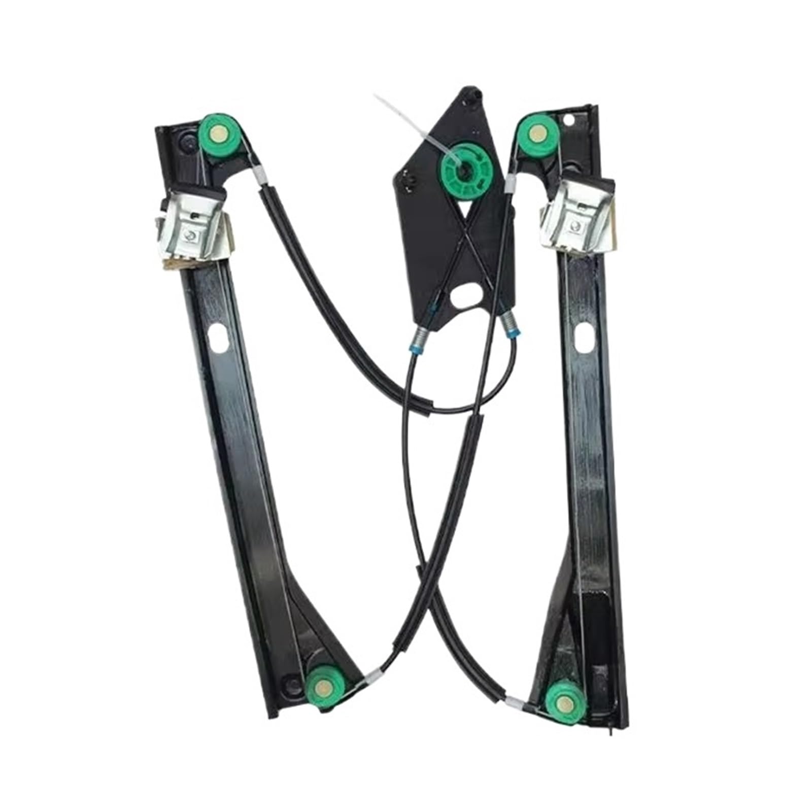 HIIAW 6R0959801 Front Power Window Regulator Without Motor for Polo 2011-2018 6RD 959 811 6R0959802 Window Regulator Bracket(Front Right)