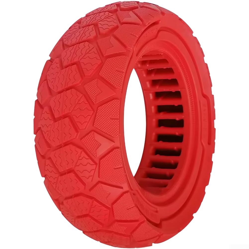Pneu complet 9 x 3.0-6 pour scooter électrique et appareils de mobilité de soutien, mélange de caoutchouc pour plus de durabilité et d'adhérence (noir)