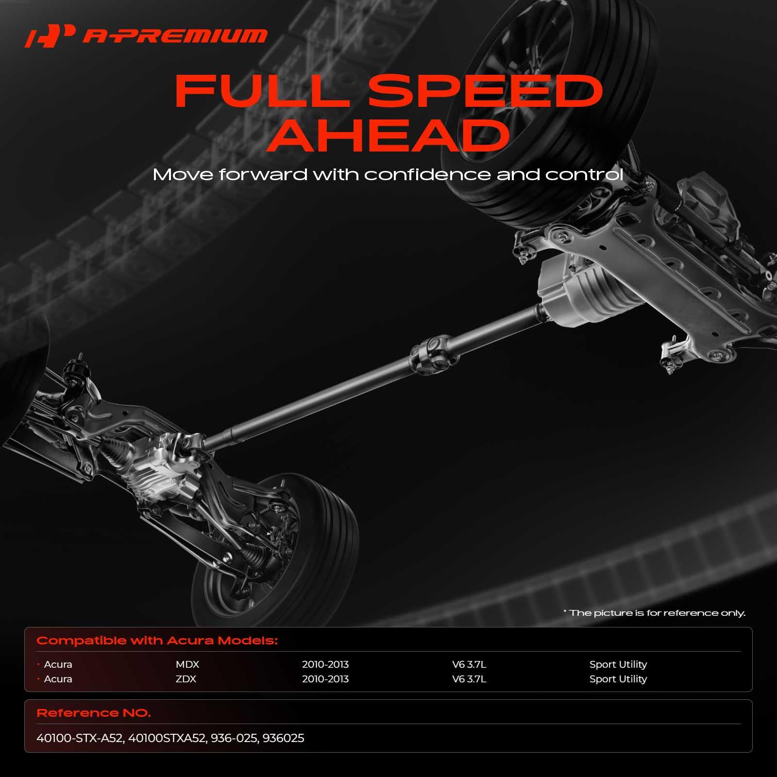 Amazon.com: A-Premium Rear Drive Shaft Driveshaft Assembly