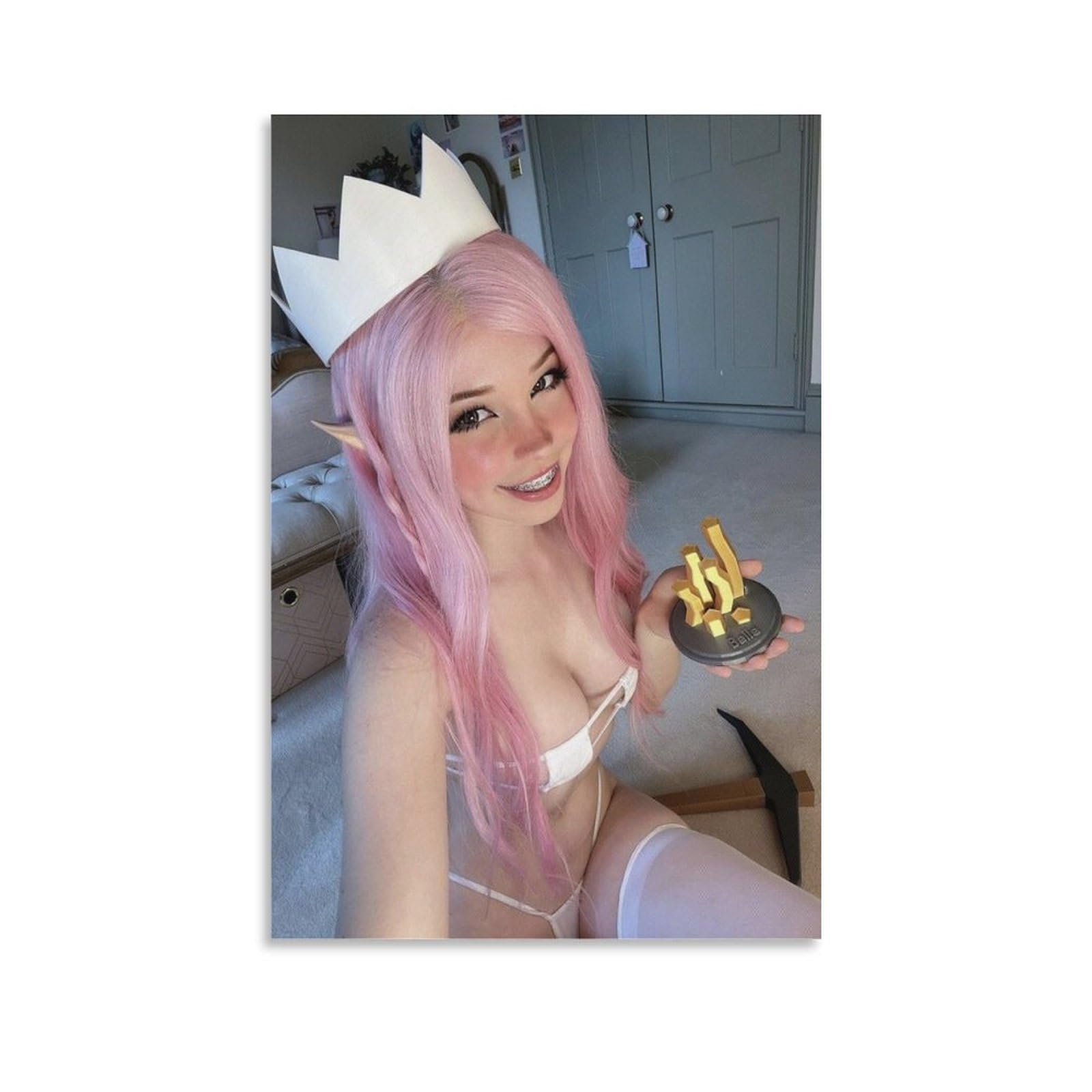 Amazon.com: Generic Sexy Belle Delphine Sexy Poster (4) Canvas Wall Art  Prints Poster Gifts Photo Picture Painting Posters Room Decor Home  Decorative 24x36inch(60x90cm), Unframe-style: Posters & Prints