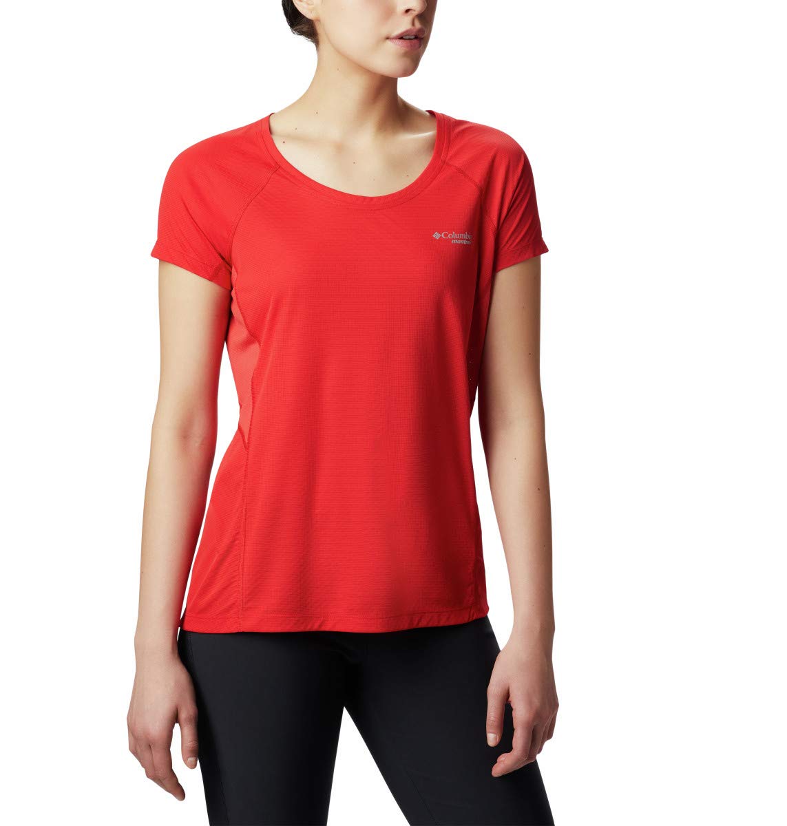 Columbia Titan Ultra II Short Sleeve Women's T-Shirt - Red Spark, X-Small