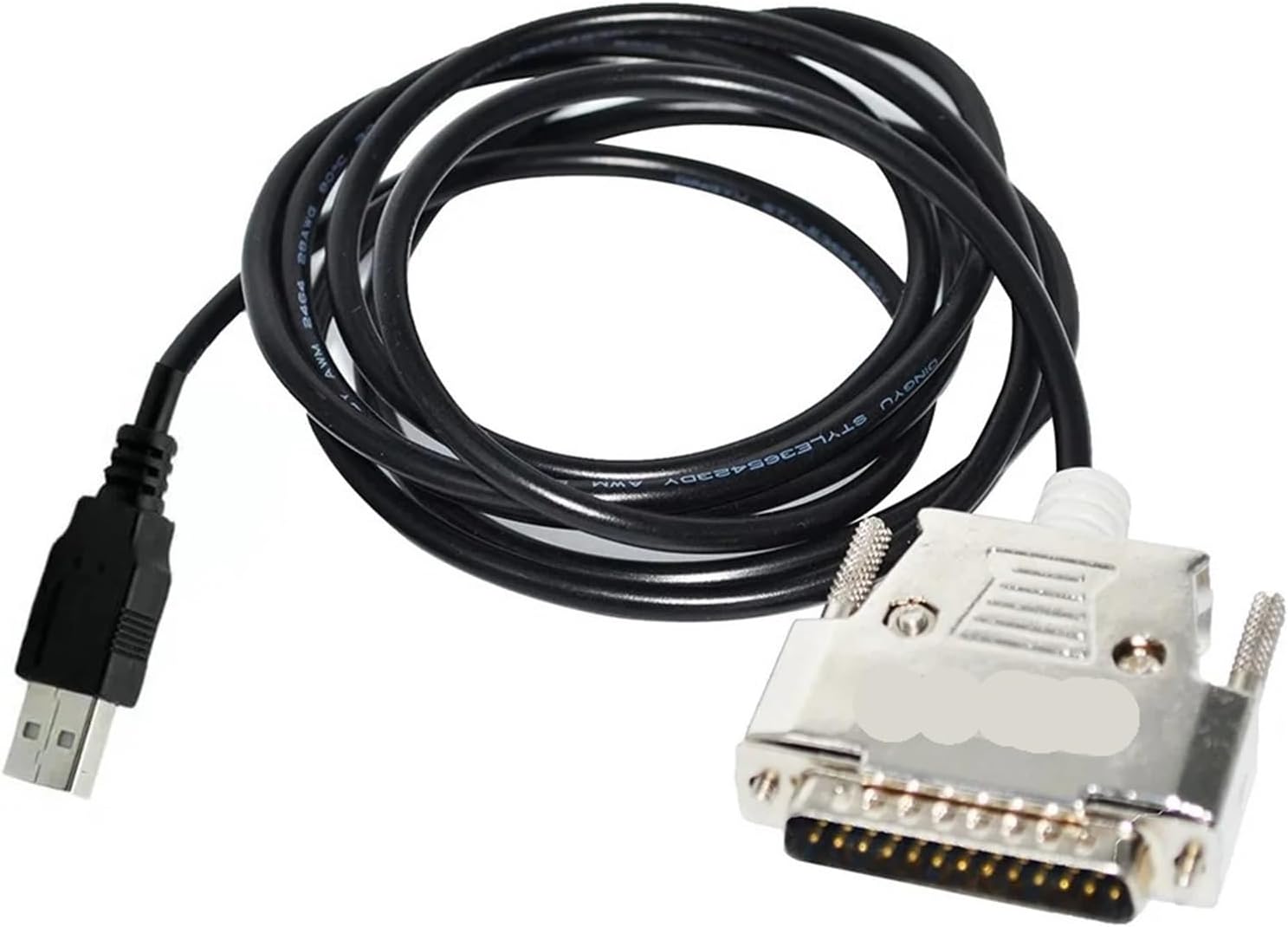Serial Modem Cable USB A 2.0 / D-SUB9PIN DB9 Female to D-SUB25PIN DB25 Male Adapter KABLE(1.8M,USB to DB25)