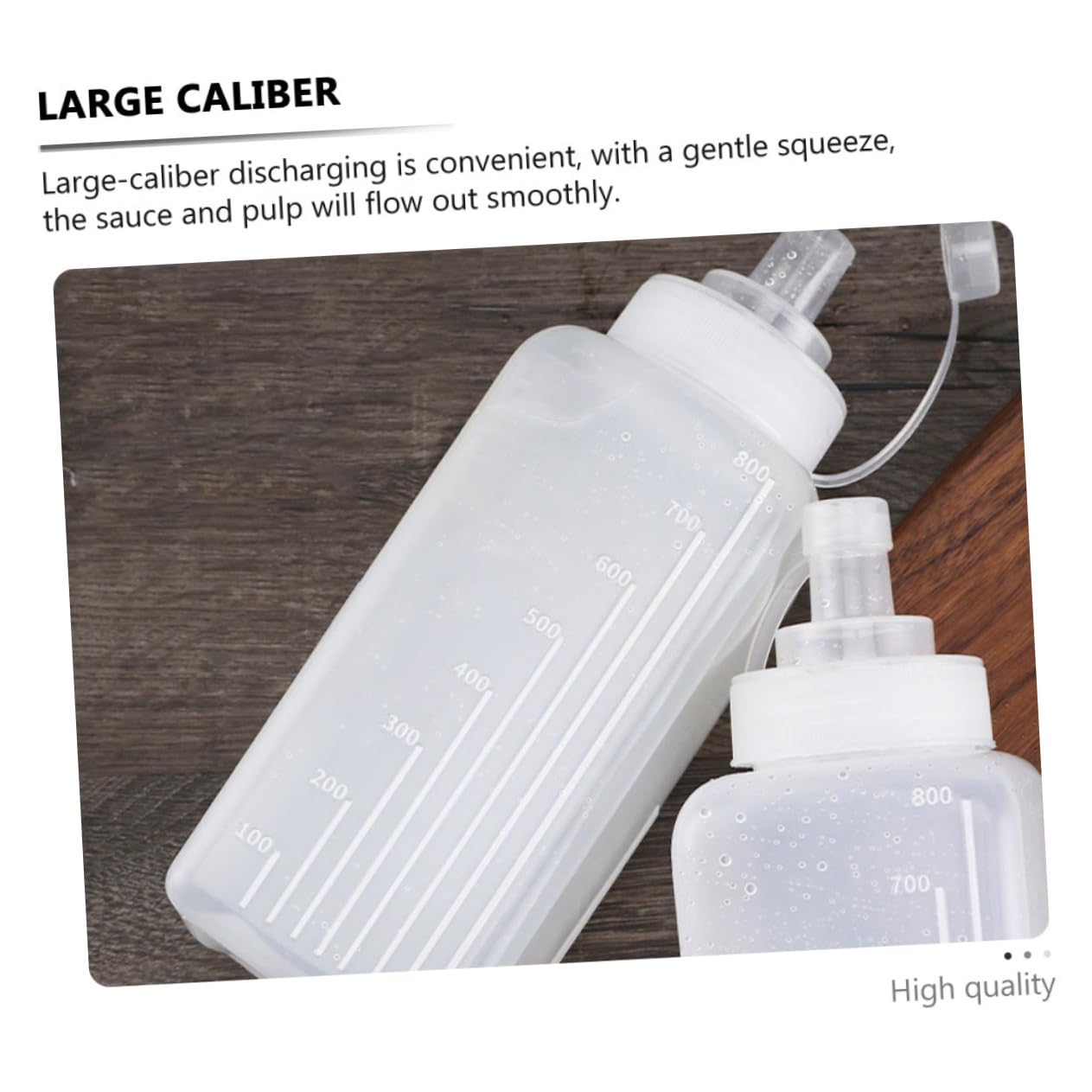 SOLUSTRE 2Pcs Squeeze Bottles for Condiments Salad Dressing Jam Dispensers Pe Material Versatile Sauce Containers for Home Cooking and Storage