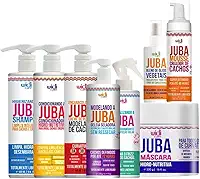 Kit Widi Care Juba Completo 8 Produtos Vegano Creme Pentear Encaracolando Cabelo Tratamento