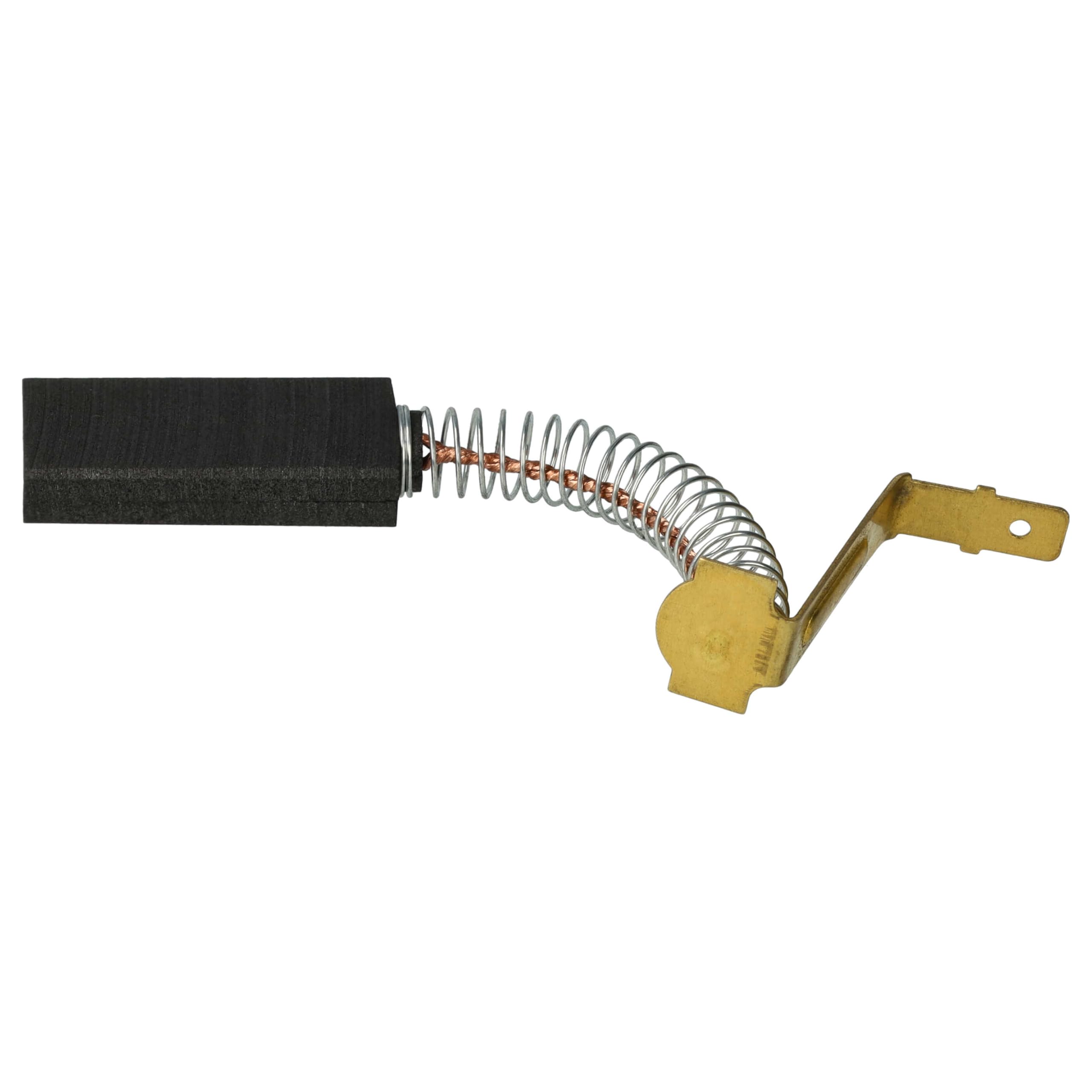 Vhbw 2 Spazzole Di Carbone Per Lavatrice Thomson: Dimensioni 5x12,5x32 Mm Con Supporto, Sostituiscono 182364