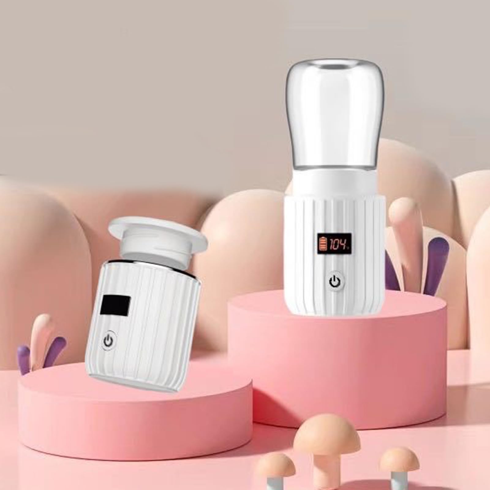 Chauffe-biberon portable pour les sorties de voyage Chauffage rapide avec conception intelligente anti-fuite
