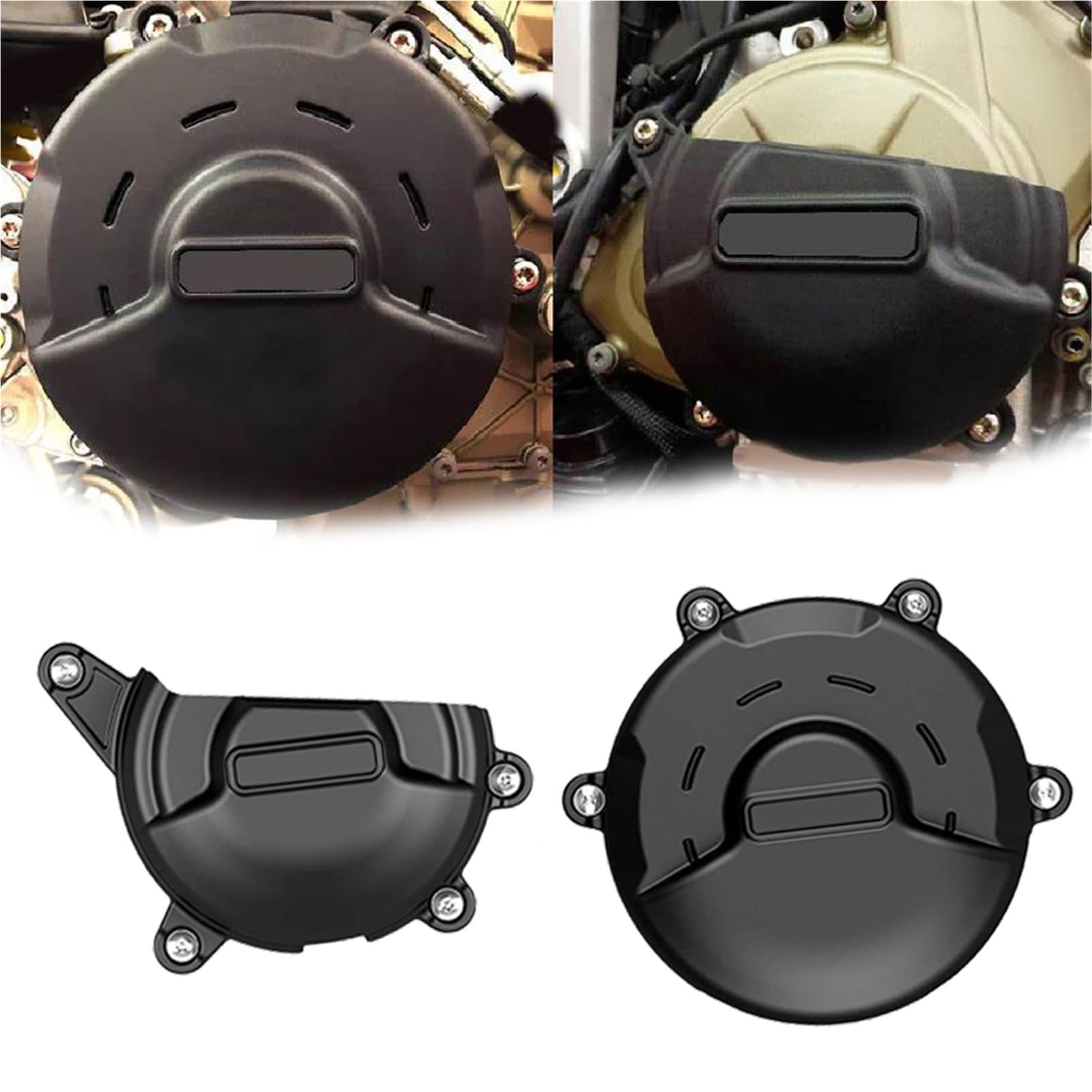 Caches carter moteur Ducati Panigale V4 protections 2020-2024