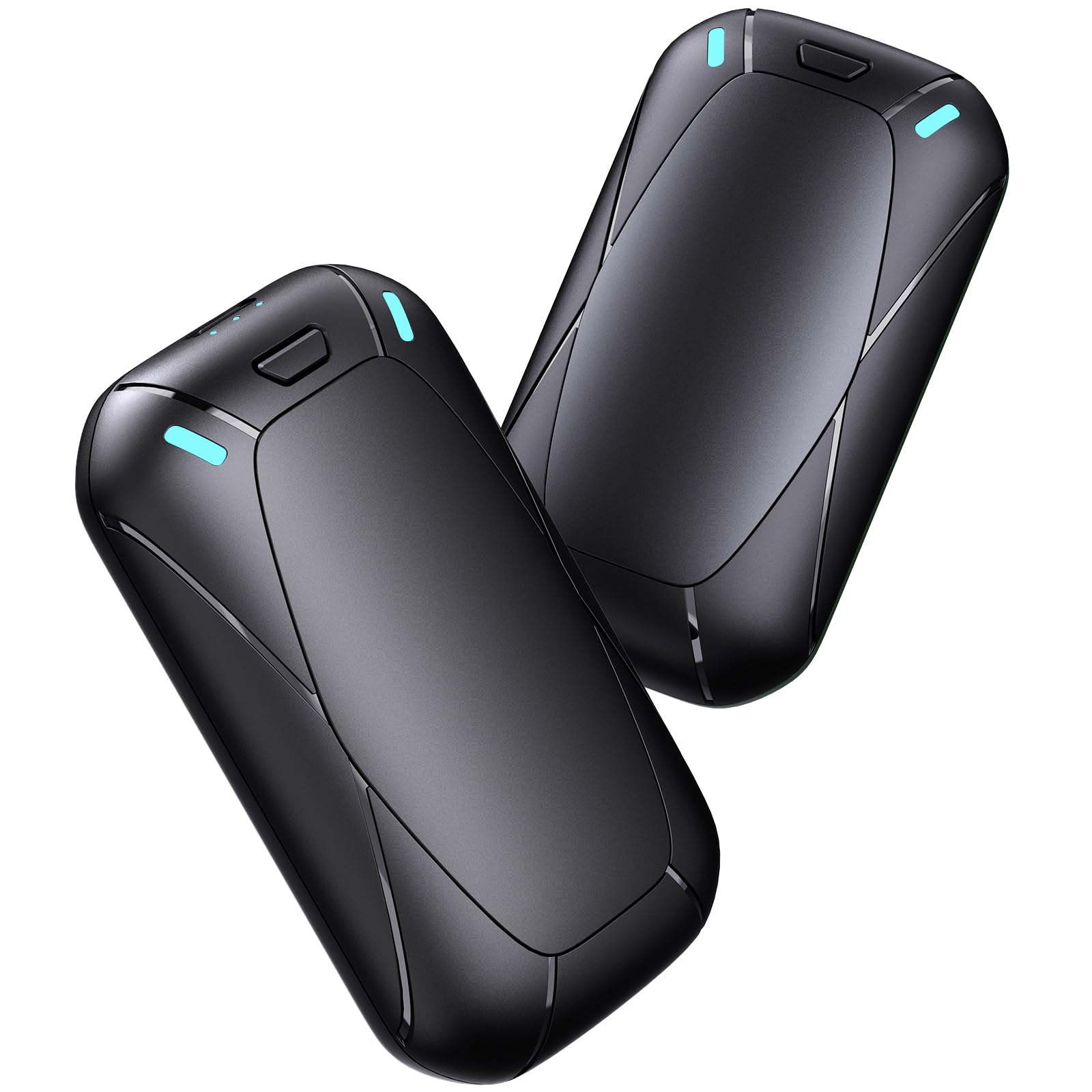 Hand Warmers Rechargeable, 2 Pack Magnetic Electric Hand Warmers, 6000mah Max 10Hrs Quick Charge Portable Hand Warmer, Great Gift for Christmas, Raynauds, Outdoors, Hunting, Golf, Camping