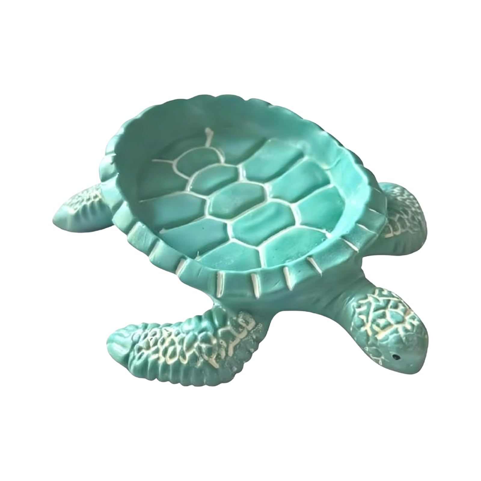 Creative Blue Turtles Soap Holder Mount for Bathroom Sink with Fast Drainage Quick Draining Soap Holder